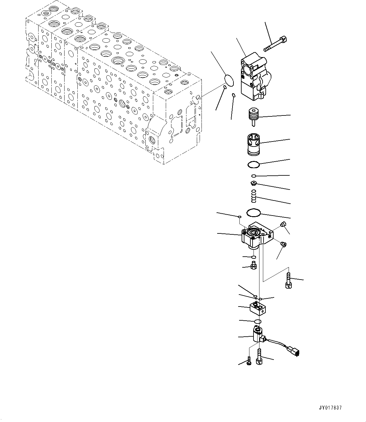 Excavators Komatsu / PC490LC-10 S/N 80001-UP(0000599C) / Piston Pump, Inner Parts (17/17) (#80144-)(H006017 : H0210-003017)