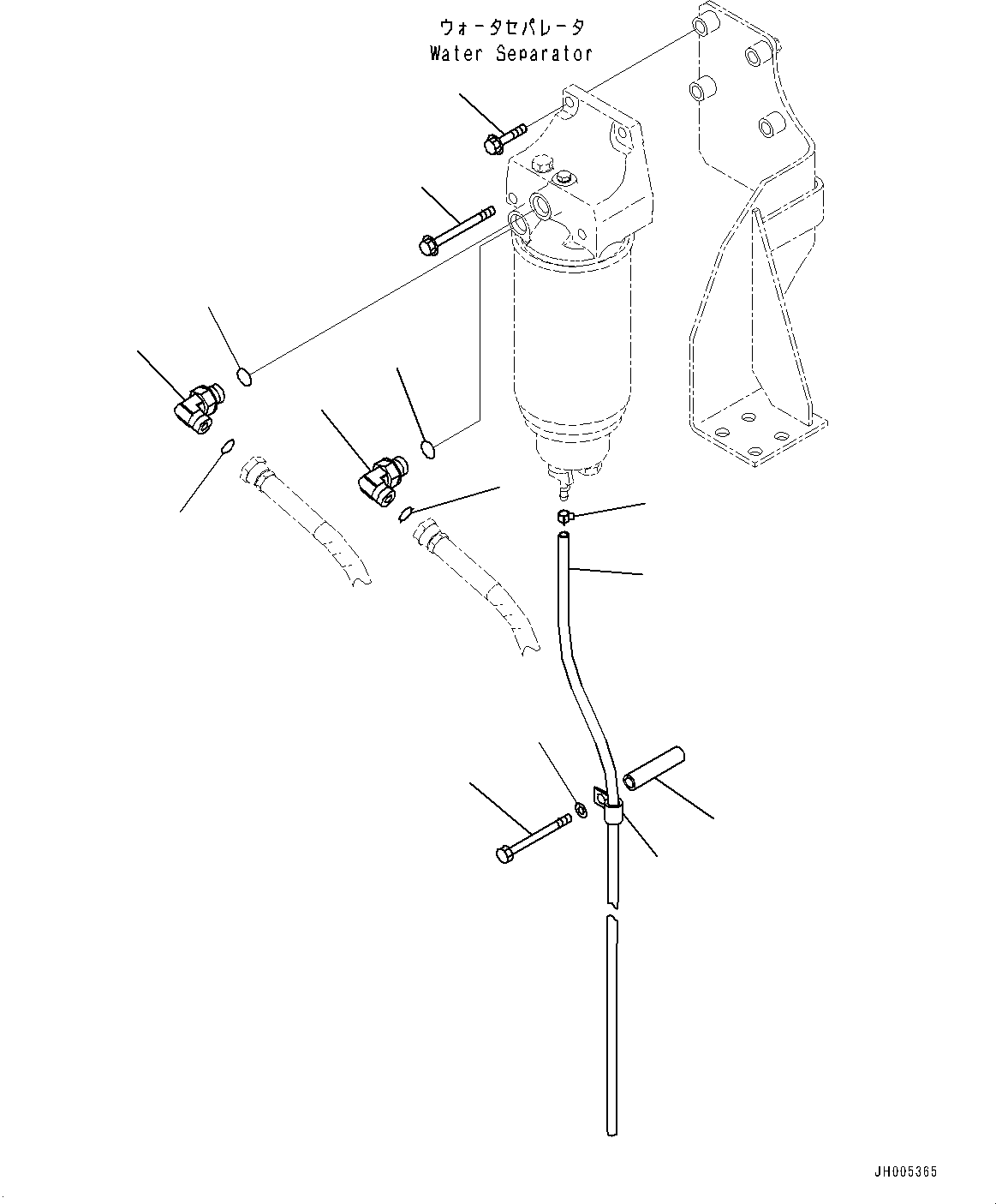 Excavators Komatsu / PC490LC-10 S/N 80001-UP(0000599C) / Fuel Supply Piping, Related Parts (#80001-)(D002003 : D0200-001004)