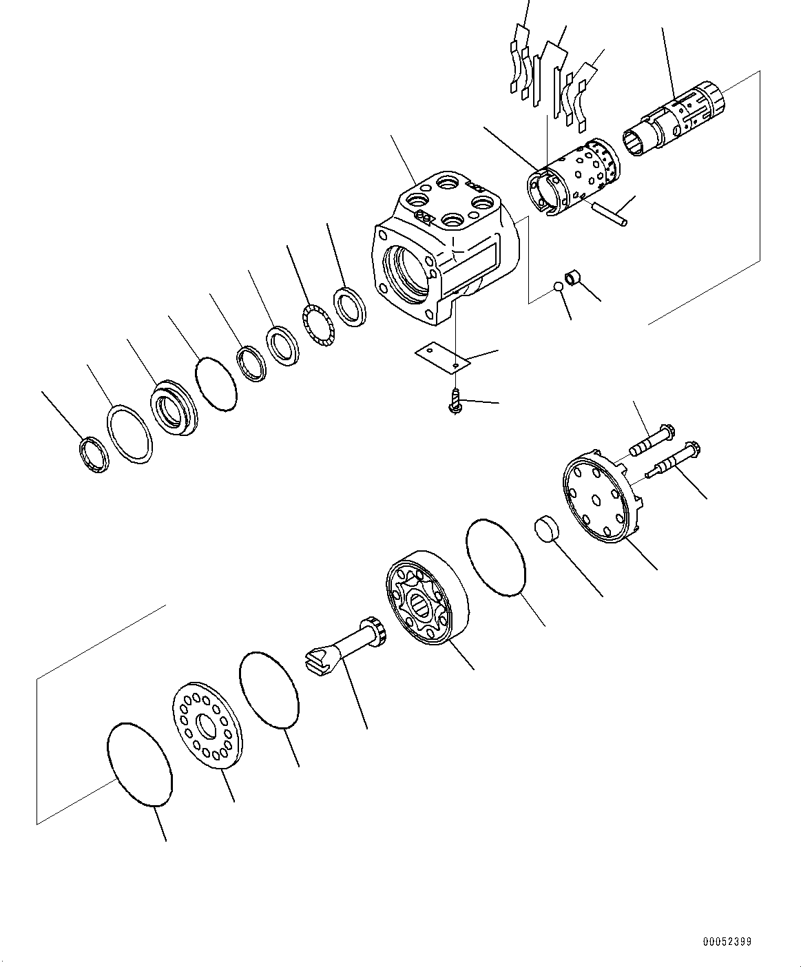 Wheel Loaders Komatsu / WA430-6 S/N 65562-UP (FOR KAL (Chassis only))(0000611C) / ROPS Cab, Steering Column Cover (#65562-66038)(K001035 : K0210-034033)