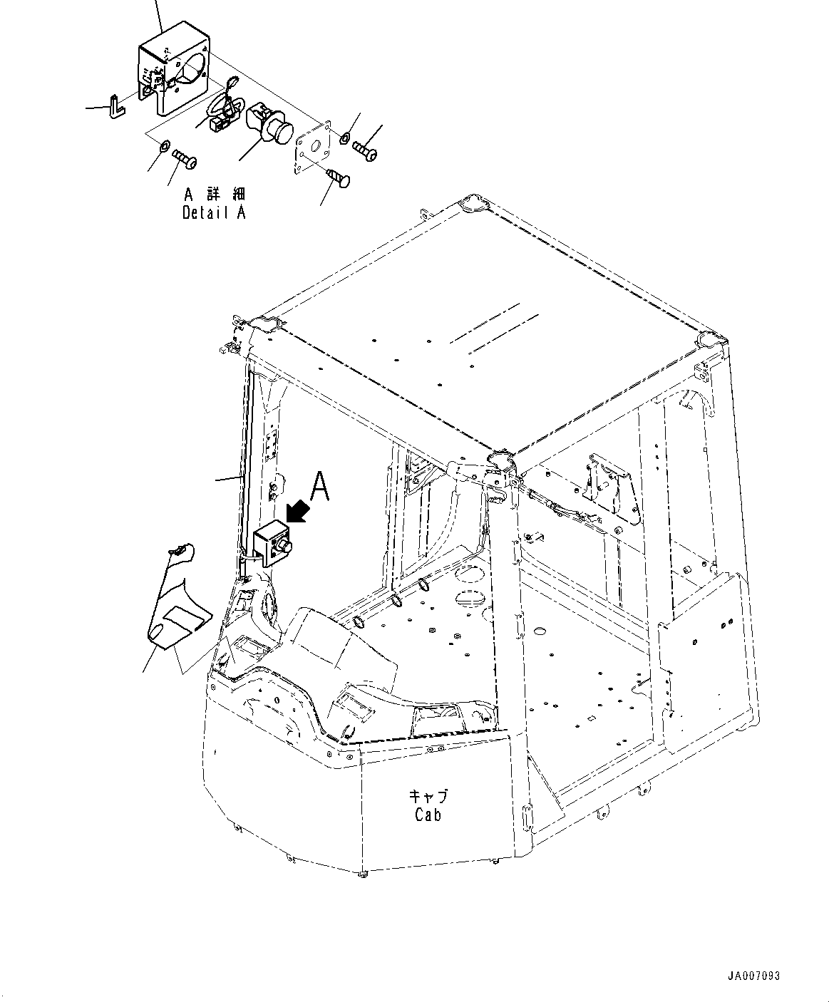 Wheel Loaders Komatsu / WA430-6 S/N 65562-UP (FOR KAL (Chassis only))(0000611C) / ROPS Cab, Transceiver Radio (#65562-66038)(K001047 : K0210-034045)