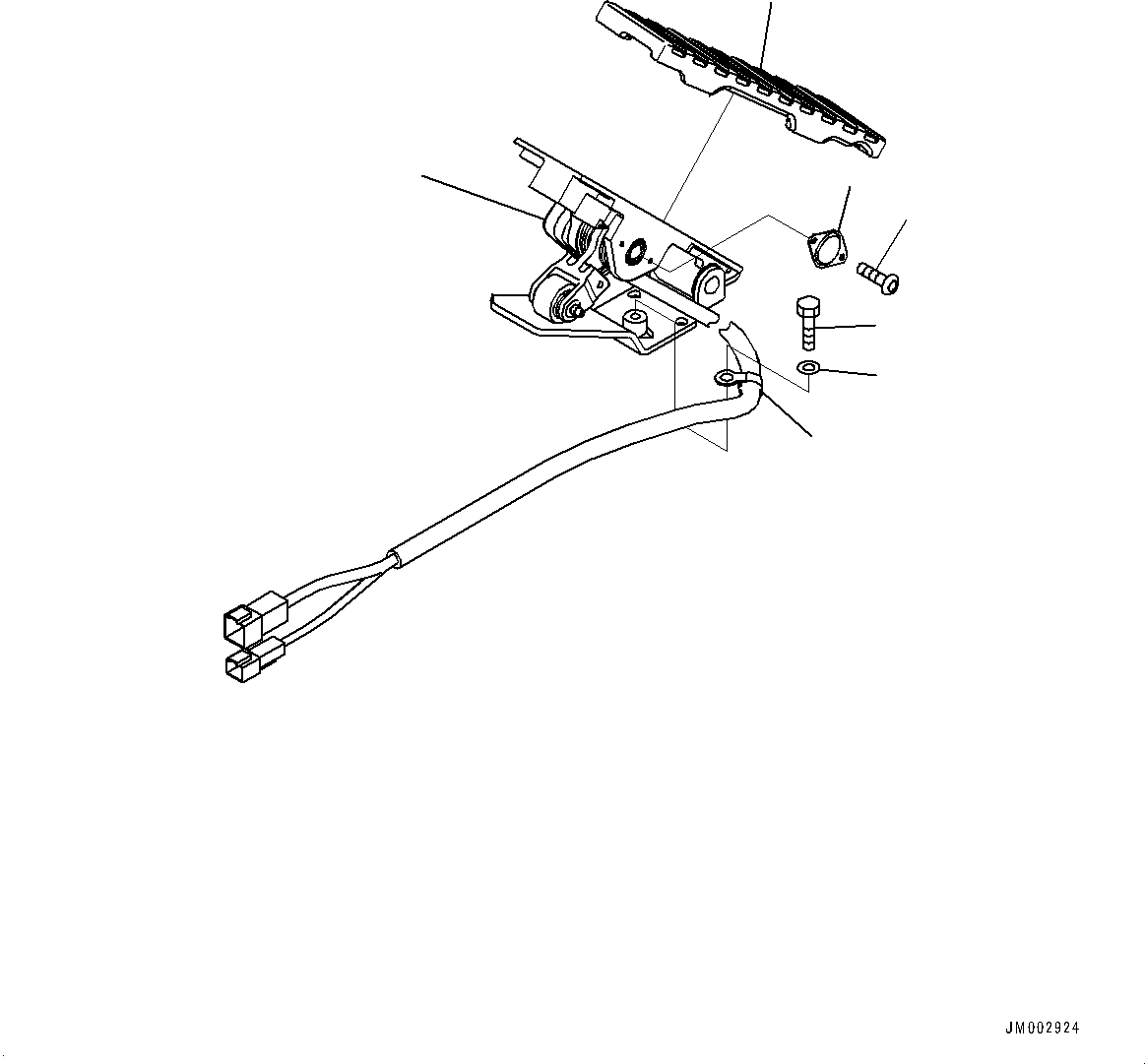 Wheel Loaders Komatsu / WA430-6 S/N 65562-UP (FOR KAL (Chassis only))(0000611C) / ROPS Cab, Accelerator Pedal (#66039-)(K002026 : K0210-075026)