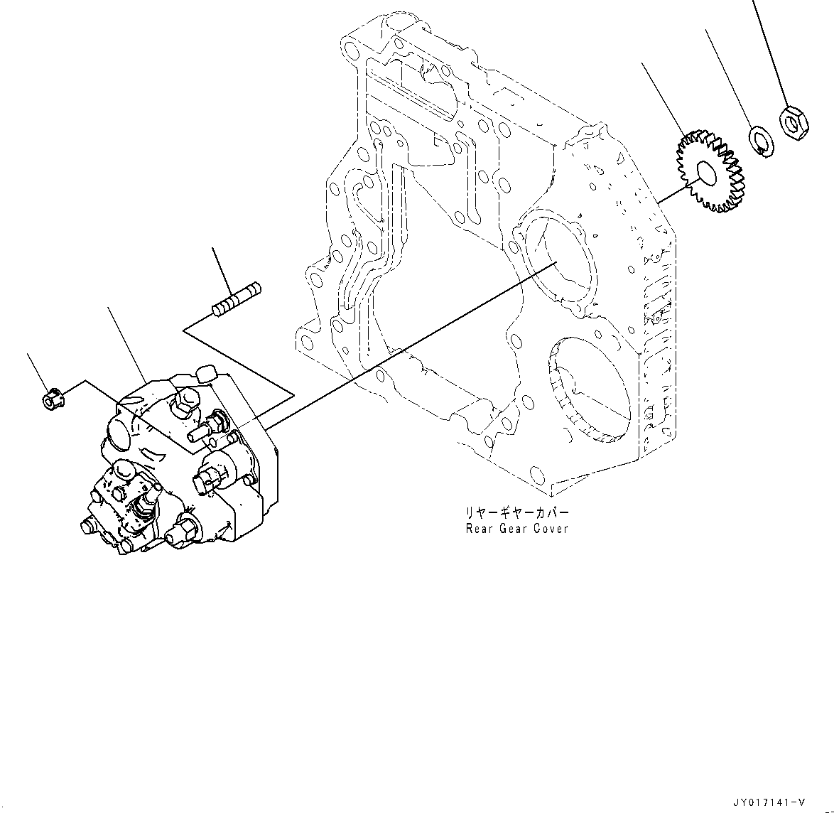 Engines Komatsu / SAA6D107E-2C S/N 26600007-UP (For WA380-7)(0000619C) / Fuel Piping (#26600007-)(D004001 : AFT00-002001)