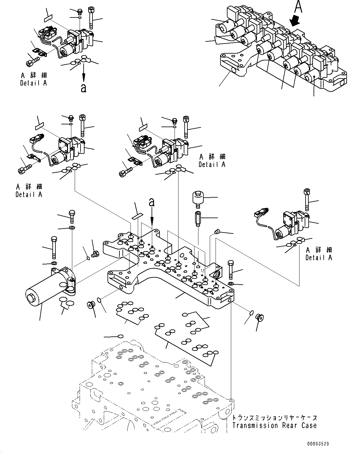 Dump Trucks Komatsu / HM400-2 S/N 2848-UP (KAL Spec.)(0000630C) / Torque Converter and Transmission, Differential (#2633-)(F003008 : F3300-001007)