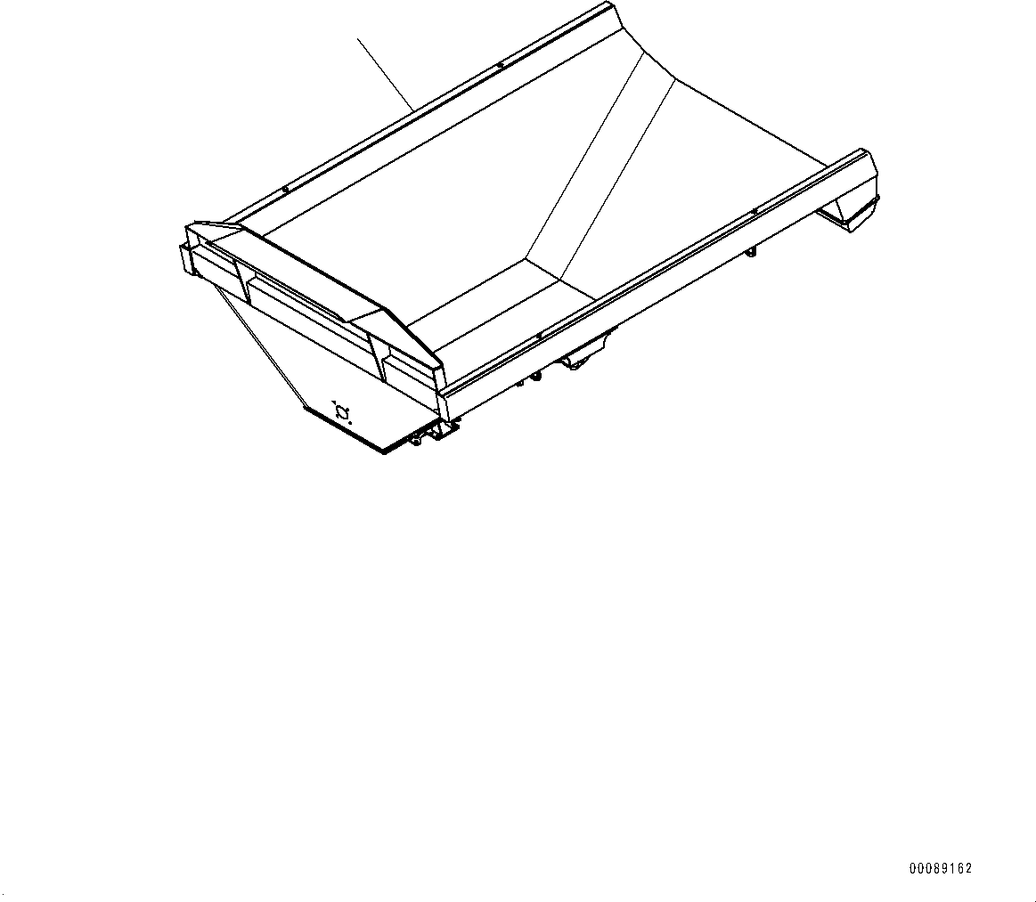 Dump Trucks Komatsu / HM400-2 S/N 2848-UP (KAL Spec.)(0000630C) / Body (#2633-)(T005001 : T3110-018001)