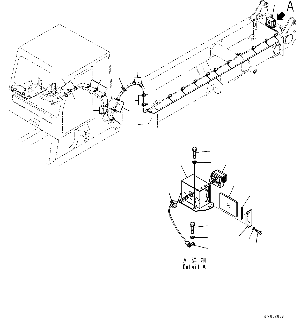 Dump Trucks Komatsu / HM400-2 S/N 2848-UP (KAL Spec.)(0000630C) / Rearview Camera (#2633-)(W011001 : W3155-002001)
