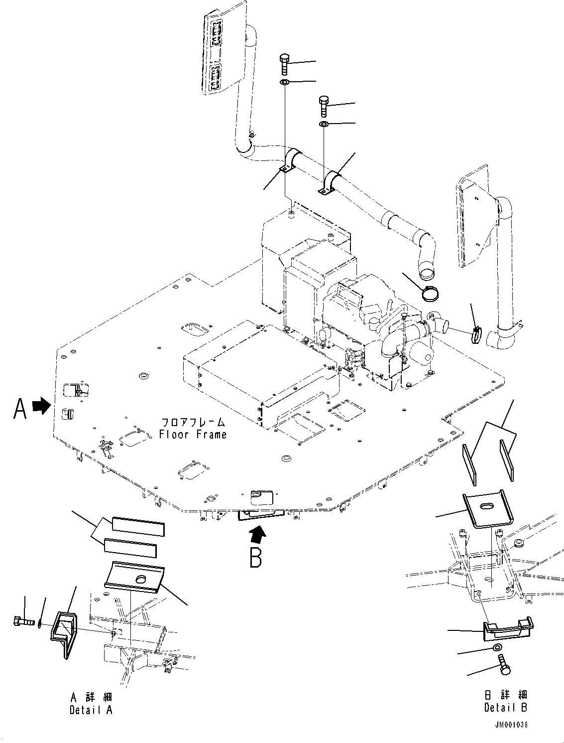 Wheel Loaders Komatsu / WA1200-6 S/N 60004-UP (KAL Spec. (Chassis only))(0000631C) / Radio,  (#60001-60005)(K011001 : K0810-005001)