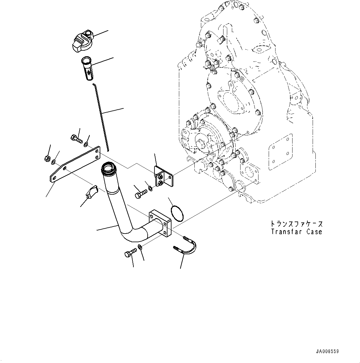 Wheel Loaders Komatsu / WA500-7 S/N 10001-UP(0000636H) / Transmission Oil Filter(F009001 : F4880-001001)