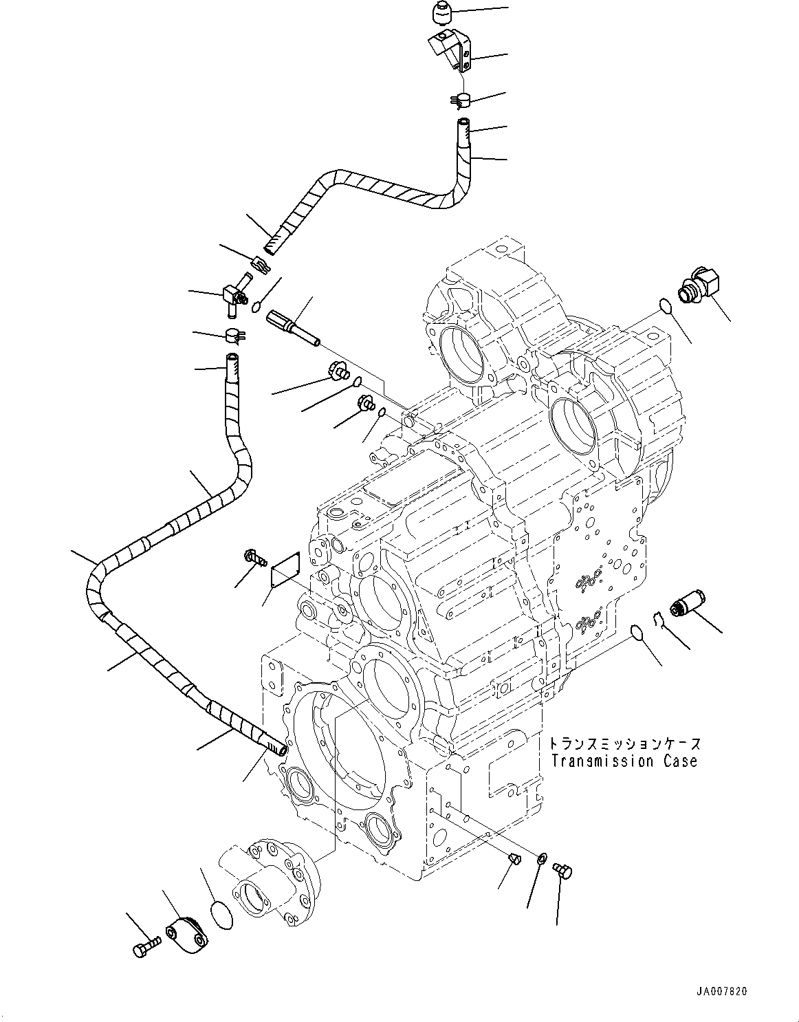 Wheel Loaders Komatsu / WA380Z-6 S/N 66847-UP(0000638C) / Torque Converter and Transmission, Accessory (1/2) (#66847-)(F003014 : F4300-002014)