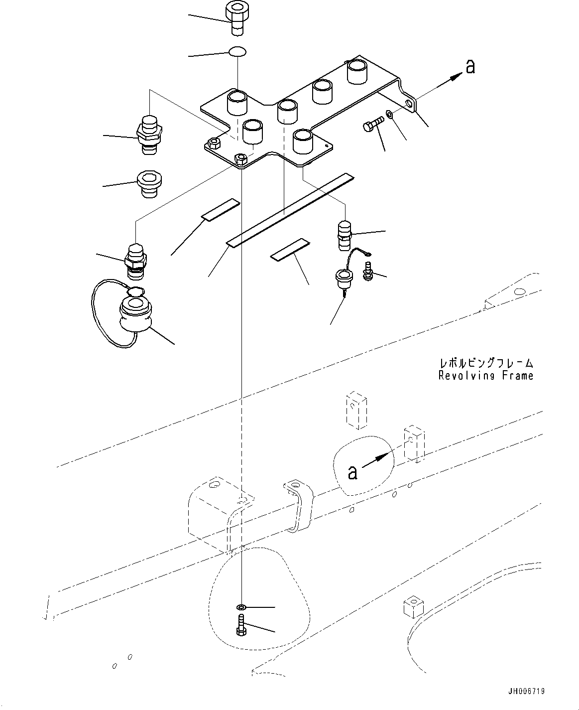 Excavators Komatsu / PC1250-8R S/N 35406-UP(0000640C) / Service Center (#35406-)(W001001 : W1114-001001)