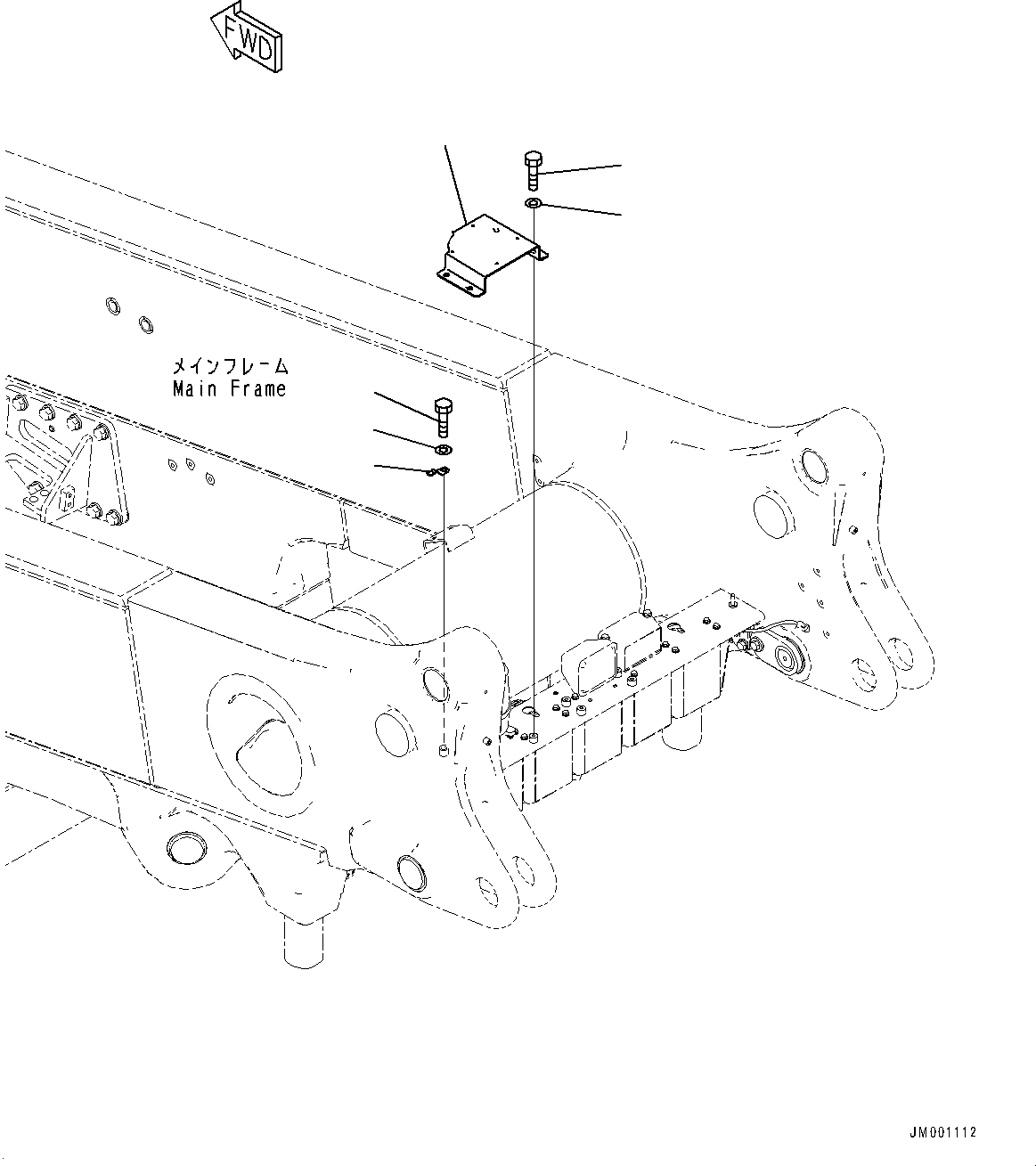 Dump Trucks Komatsu / HD785-7 S/N 30001-UP (KAL Spec.)(0000643C) / Electric Wiring Harness, Main Wiring Harness (1/2) (#31143-)(E005002 : E0200-016001A)