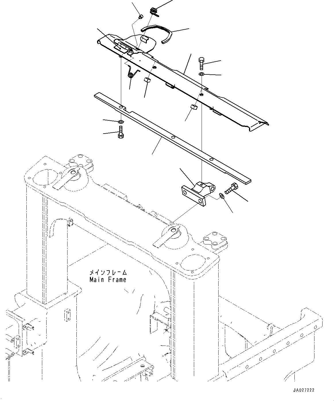 Bulldozers Komatsu / D61PX-23 S/N 30001-UP(0000655C) / Cooling System, Fan Guard (#30001-31932)(C001006 : C0100-001006)