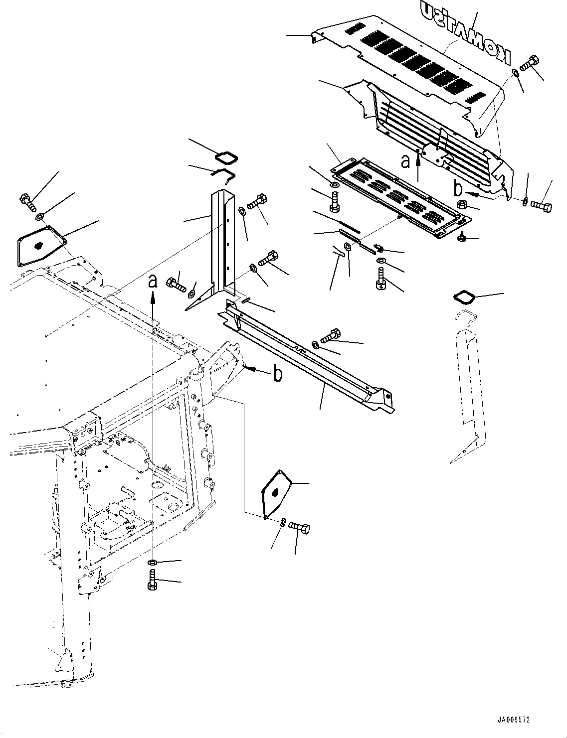 Bulldozers Komatsu / D61PX-23 S/N 30001-UP(0000655C) / Cab, Heater Unit (#30001-)(K016032 : K0210-006031)