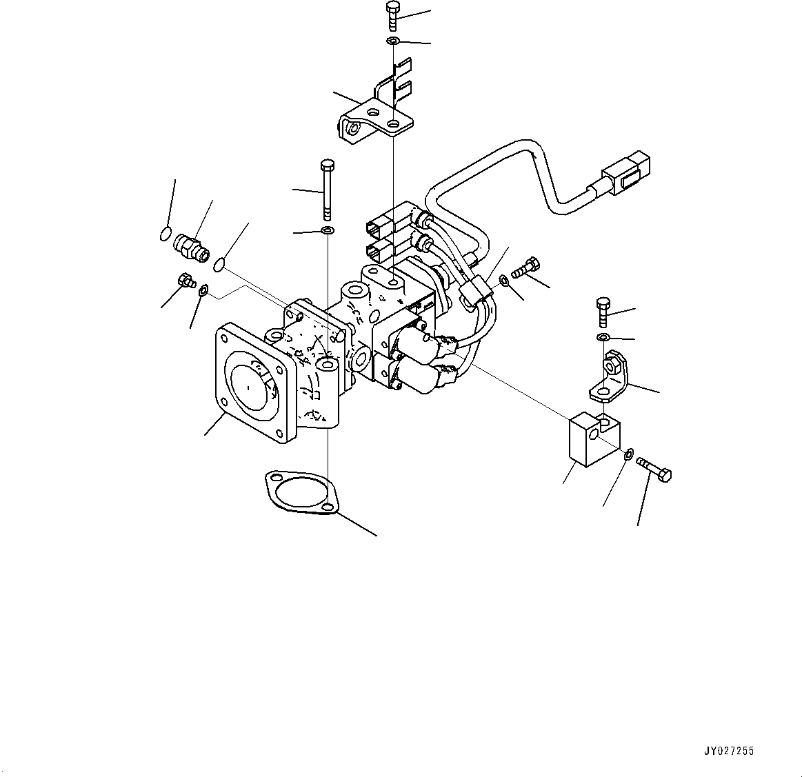 Komatsu parts book diagram for SAA6D140E-6 S/N 730001-UP (For HM400-3): ґ ?їЮ ?ЅД  ?ЮЅ Ш ? ? ? ?Ъ ?ј ?Э (EGR) КЮЩМЮ, EGR КЮЩМЮҐЋж•T‚Ї(#730001-)
