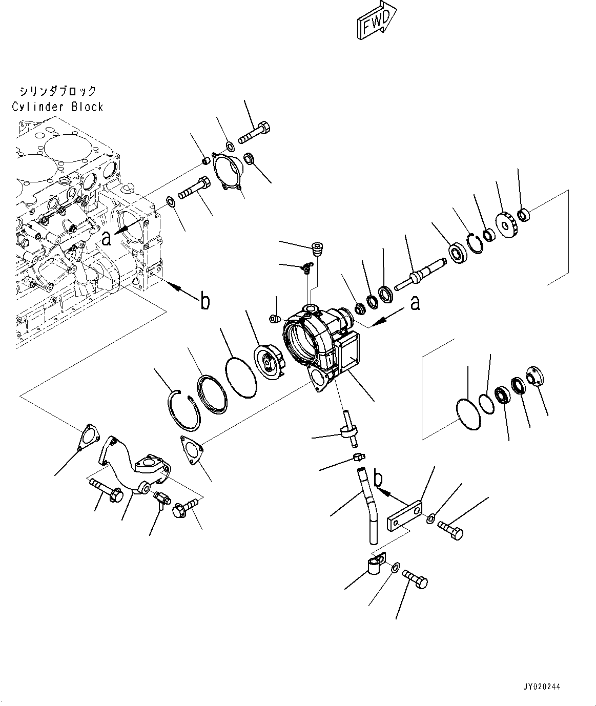 Komatsu parts book diagram for SAA6D140E-6 S/N 730001-UP (For HM400-3): і ? ?А ОЯЭМЯ, Ќ\ђ ?•”•I(#732567-732666)