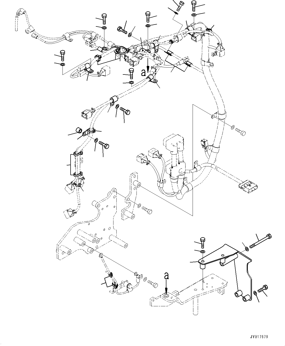 Komatsu parts book diagram for SAA6D140E-6 S/N 730001-UP (For HM400-3): ЬІФШЭёЮК ?ИЅ, (3/4)(#730001-733007)
