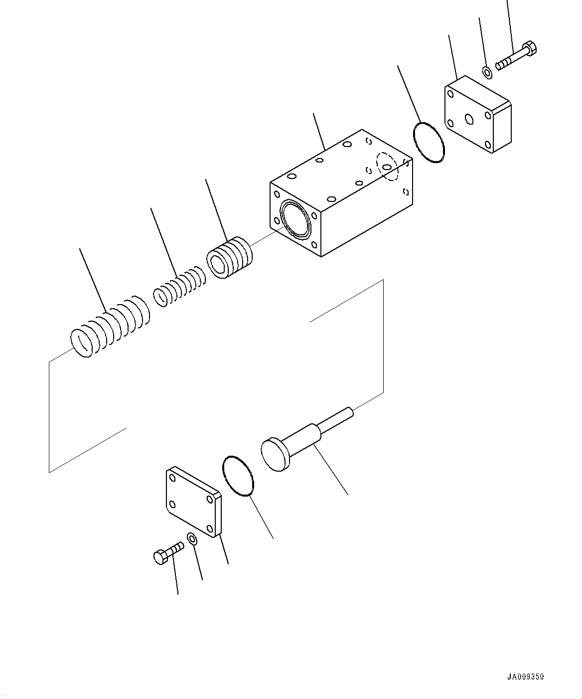 Komatsu parts book diagram for HD1500-7 S/N 80138-UP (-40 deg C) Chassis only: TORQUE CONVERTER AND TRANSMISSION, ACCUMULATOR MOUNTING (#80138-)