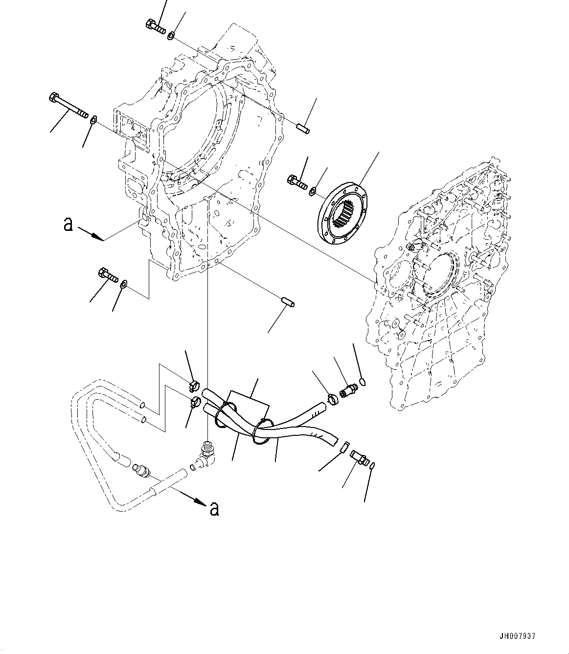 Excavators Komatsu / HB215LC-1M0 S/N 10001-UP(0000740C) / Engine Related Parts, Motor Related Parts (#10001-10023)(B001001 : B0000-011001)