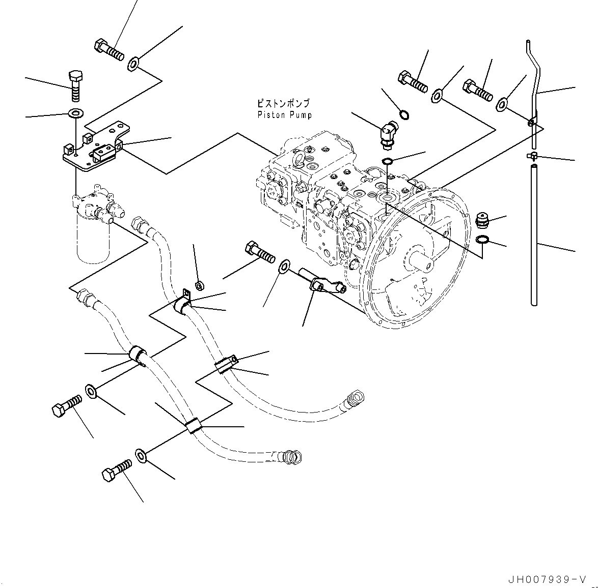 Excavators Komatsu / HB215LC-1M0 S/N 10001-UP(0000740C) / Engine Related Parts, Pump Related Parts (1/3) (#10001-10023)(B001005 : B0000-011005)