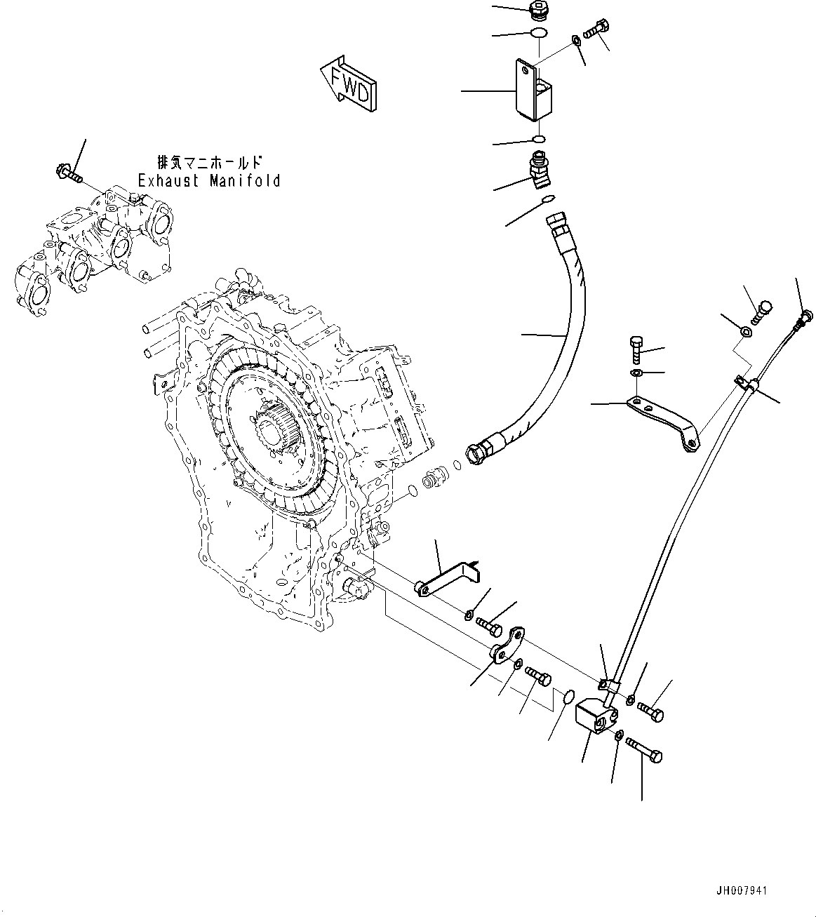 Excavators Komatsu / HB215LC-1M0 S/N 10001-UP(0000740C) / Engine Related Parts, Pump Related Parts (3/3) (#10001-10023)(B001008 : B0000-011008)