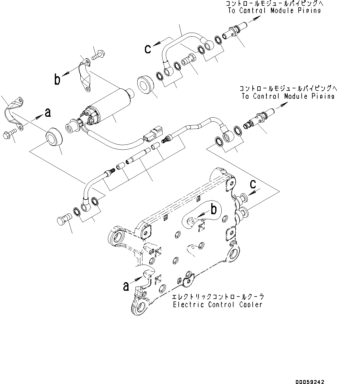 Engines Komatsu / SAA6D114E-3F S/N 26866736-UP (For PC300-8M0/PC300LC-8M0/PC350-8M0/PC350LC-8M0/PC390LC-8M0)(0000744C) / Fuel System Accessory (#26866736-)(D011001 : AFS20-001001)