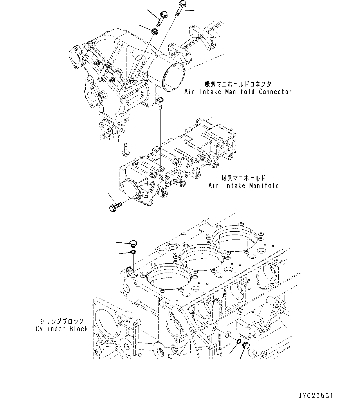 Engines Komatsu / SAA6D140E-5J S/N 535703-UP (For HM400-3M0)(0000749C) / Parts For Less Corrosion Resistor (#535703-)(E003001 : A5210-002001)