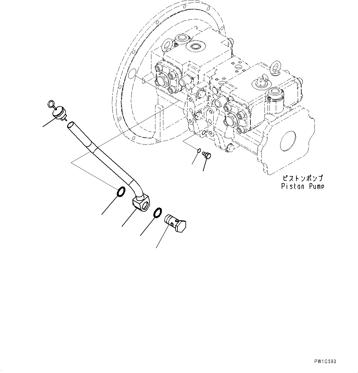 Excavators Komatsu / PC350LC-8M0 S/N 80001-UP(0000758C) / Control Valve, Inner Parts (1/25) (#80001-)(H006001 : H0120-031001)