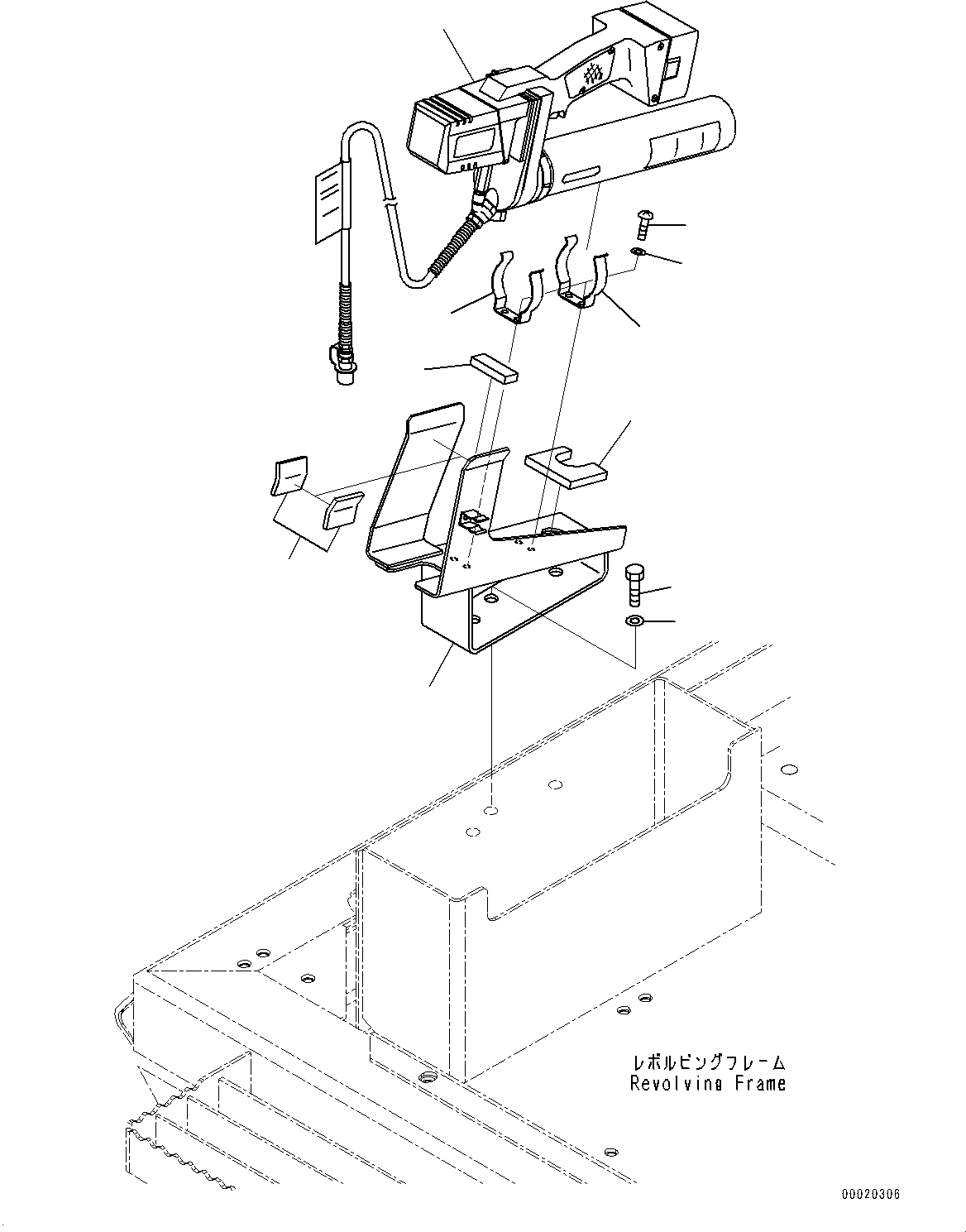Excavators Komatsu / PC350LC-8M0 S/N 80001-UP(0000758C) / Refueling Pump,  (#80001-80064)(W003001 : W1113-005001)
