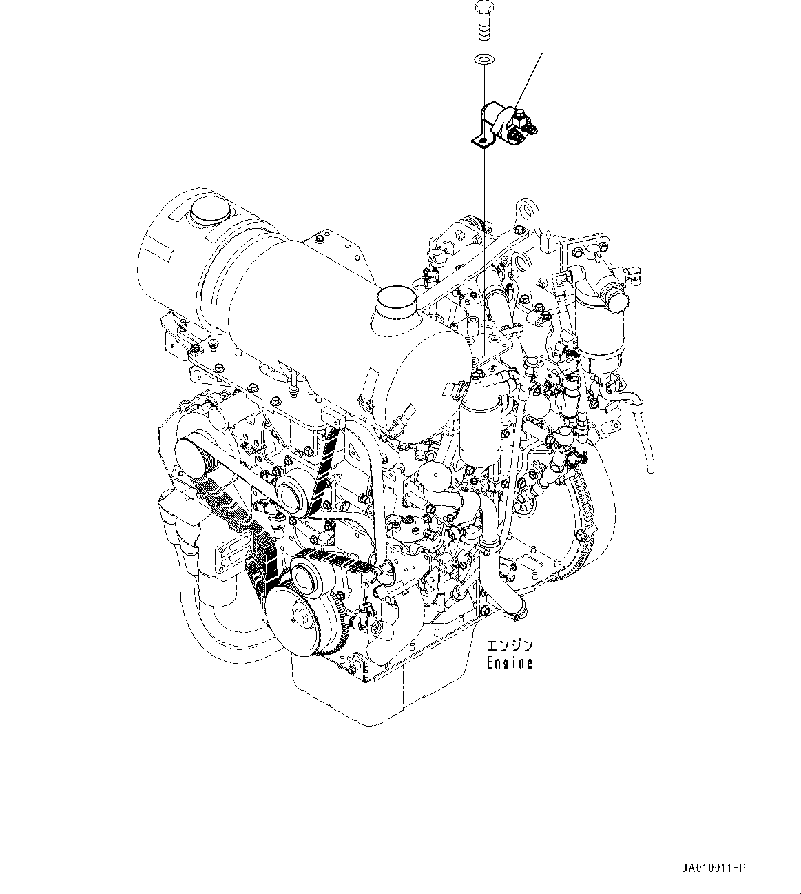 Bulldozers Komatsu / D37PXI-23 S/N 80179-UP(0000764c) / Heater Switch (#80179-)(B001001 : A1370-501001)