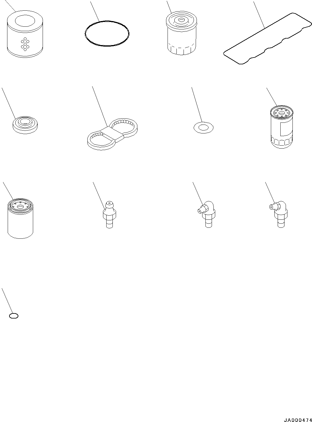 Komatsu parts book diagram for PC88MR-10 S/N 7001-UP: SPARE PARTS (#7001-)