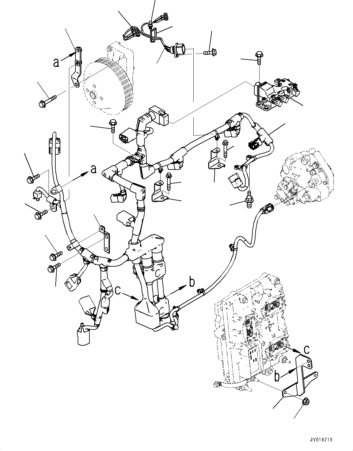 Komatsu parts book diagram for SAA6D107E-2 S/N 26603998-UP (For PC228US-10/PC228USLC-10): ЬІФШЭёЮК ?ИЅ, (#26603998-)