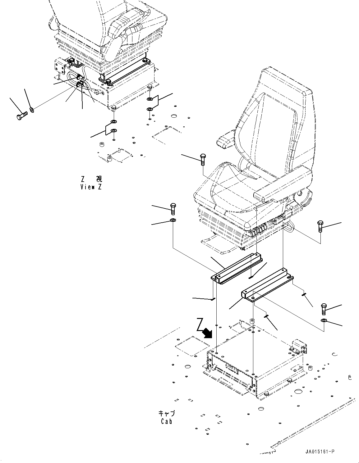 Wheel Loaders Komatsu / WA200-7 S/N 80001-UP(0000816c) / Operator