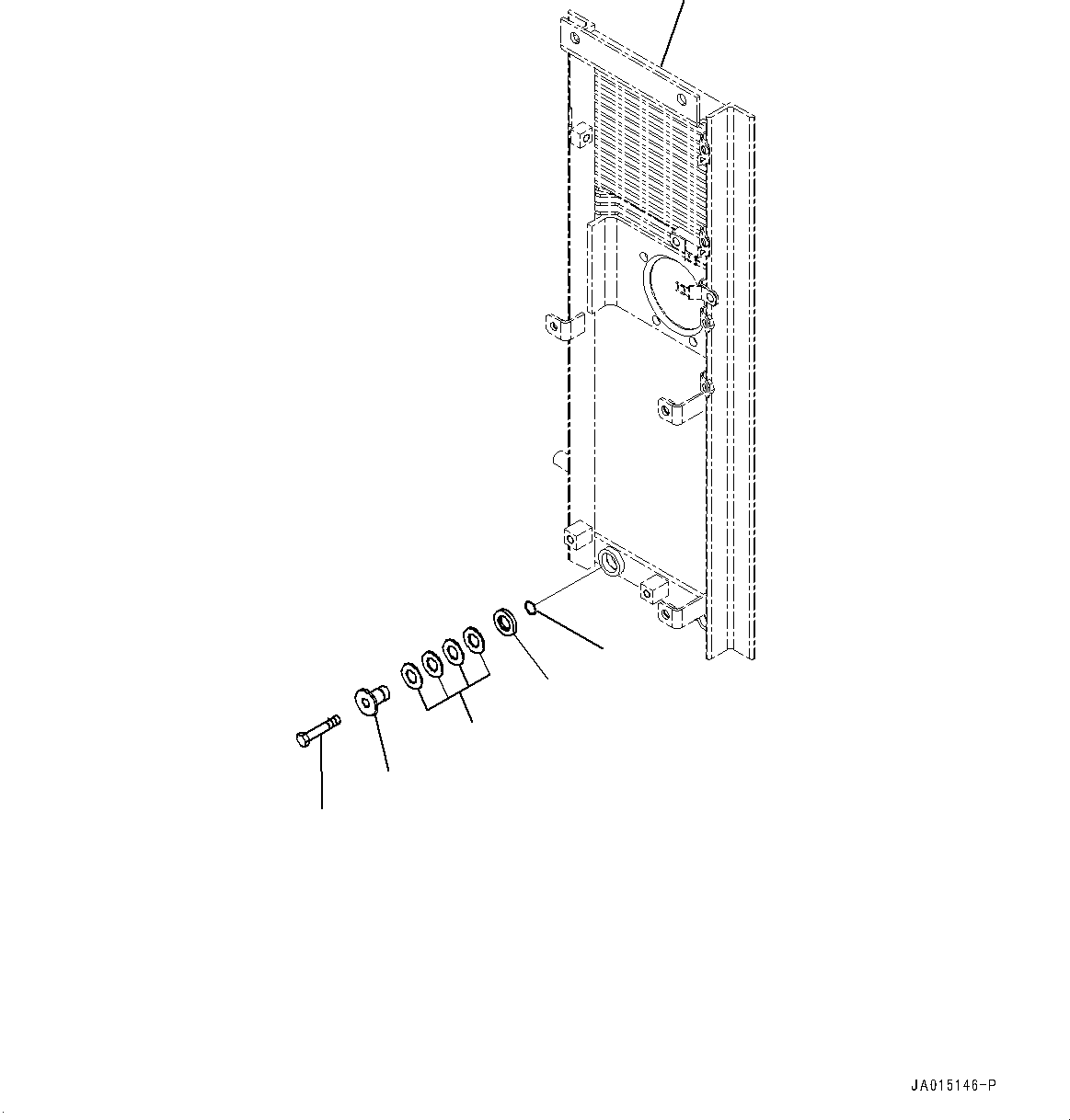 Bulldozers Komatsu / D65EX-18 S/N 0-UP(0000824c) / Cooling System, Fan Motor Related Parts (#90001-)(C002010 : C0100-002010)