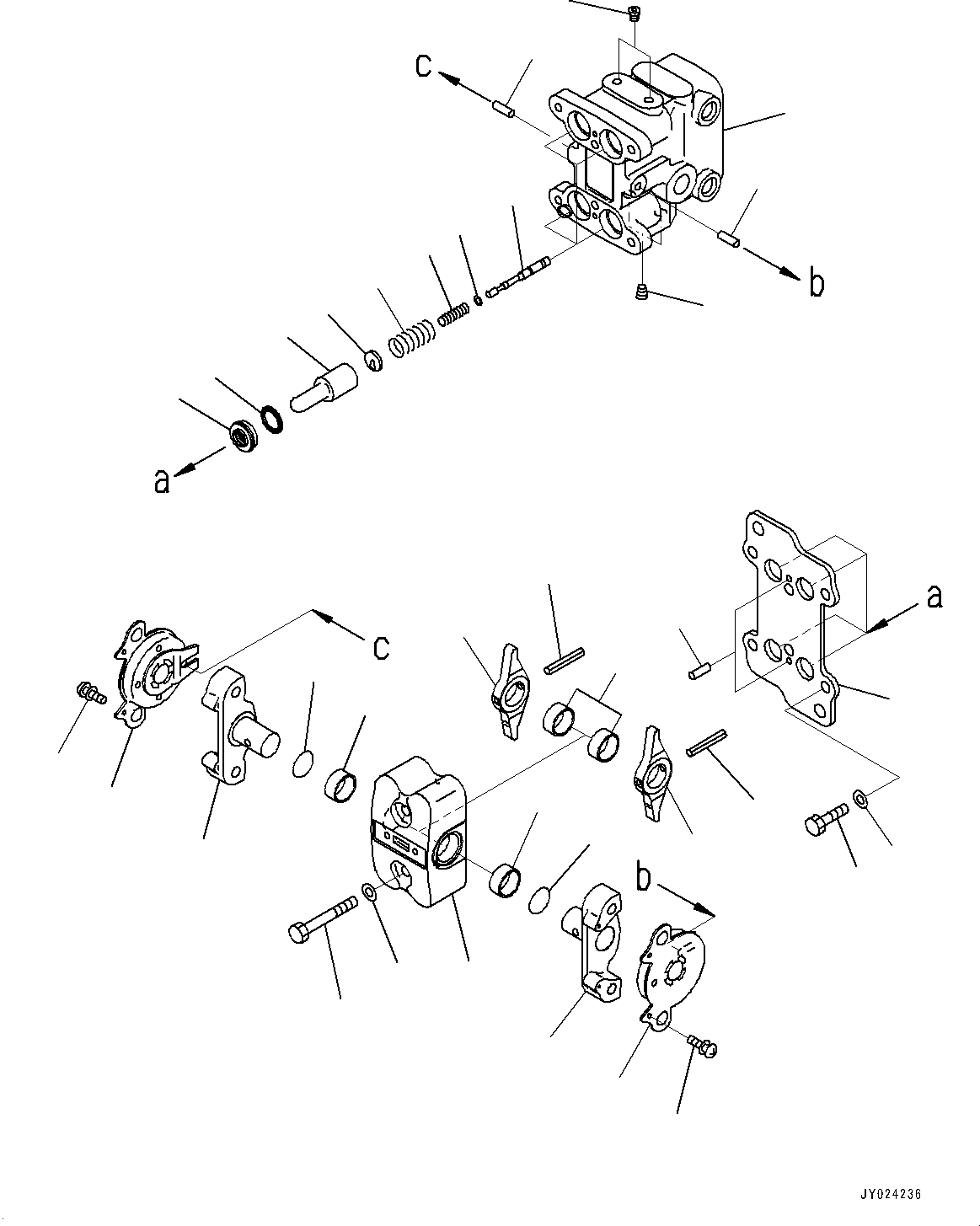 Komatsu parts book diagram for PC360LC-11 S/N 90001-UP (For North America): CAB, FLOOR, BASE (#90001-)