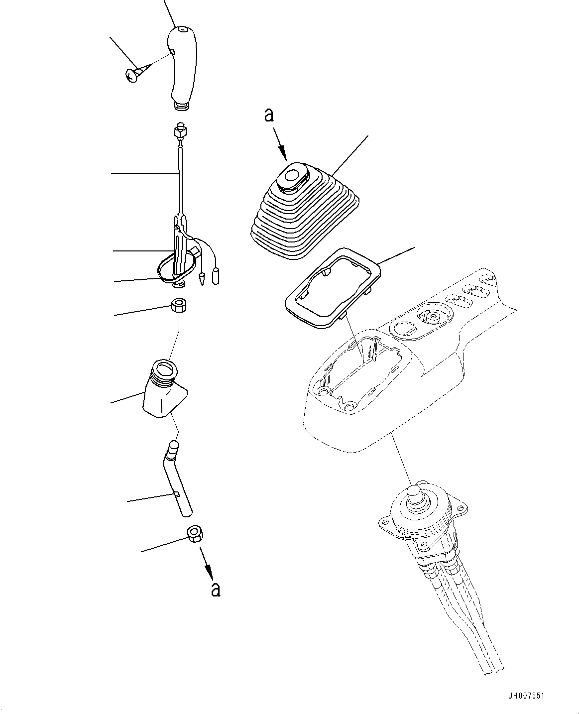 Komatsu parts book diagram for PC360LC-11 S/N 90001-UP (For North America): CAB, INNER PARTS, AIR CONDITIONER UNIT (1/3) (#90001-)