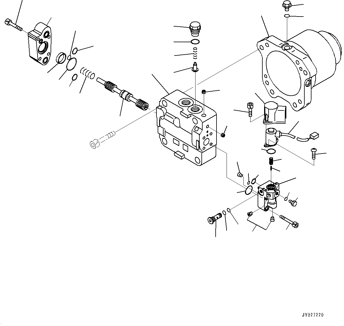 Dump Trucks Komatsu / HM400-5 S/N 10001-UP(0000863C) / Radiator, Fan Motor (1/3) (#10001-)(C001003 : C0110-001003)
