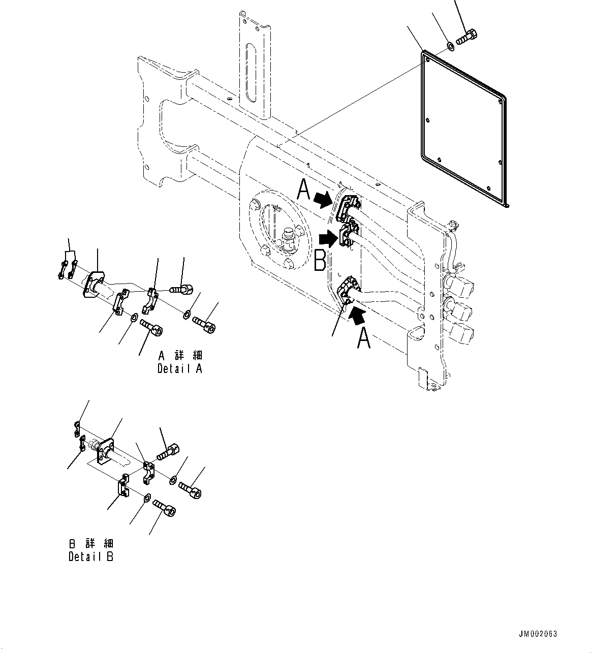 Dump Trucks Komatsu / HM400-5 S/N 10001-UP(0000863C) / Radiator, Cover (#10001-)(C001008 : C0110-001008)