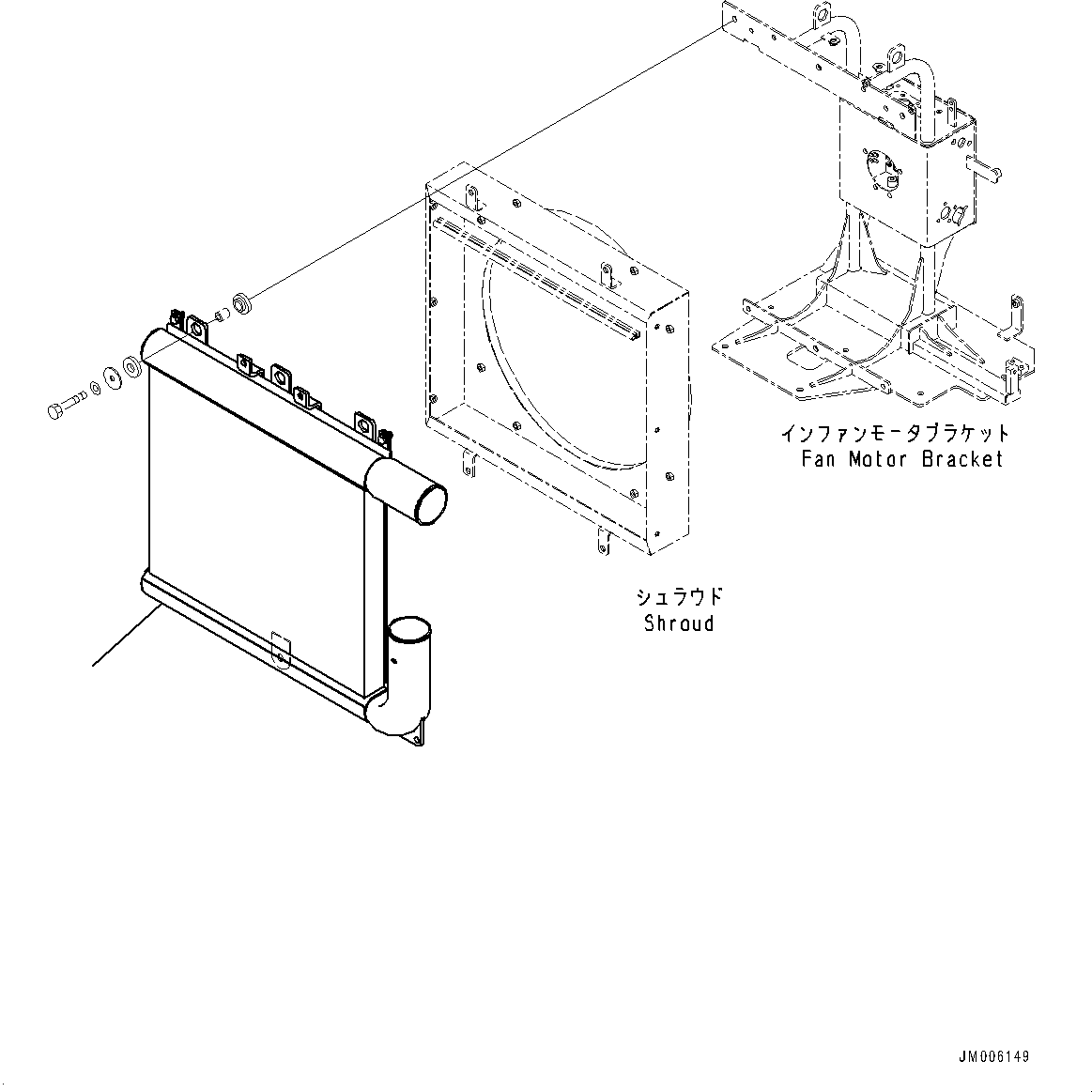Dump Trucks Komatsu / HM400-5 S/N 10001-UP(0000863C) / Aftercooler (#10001-)(C002001 : C0111-001001)