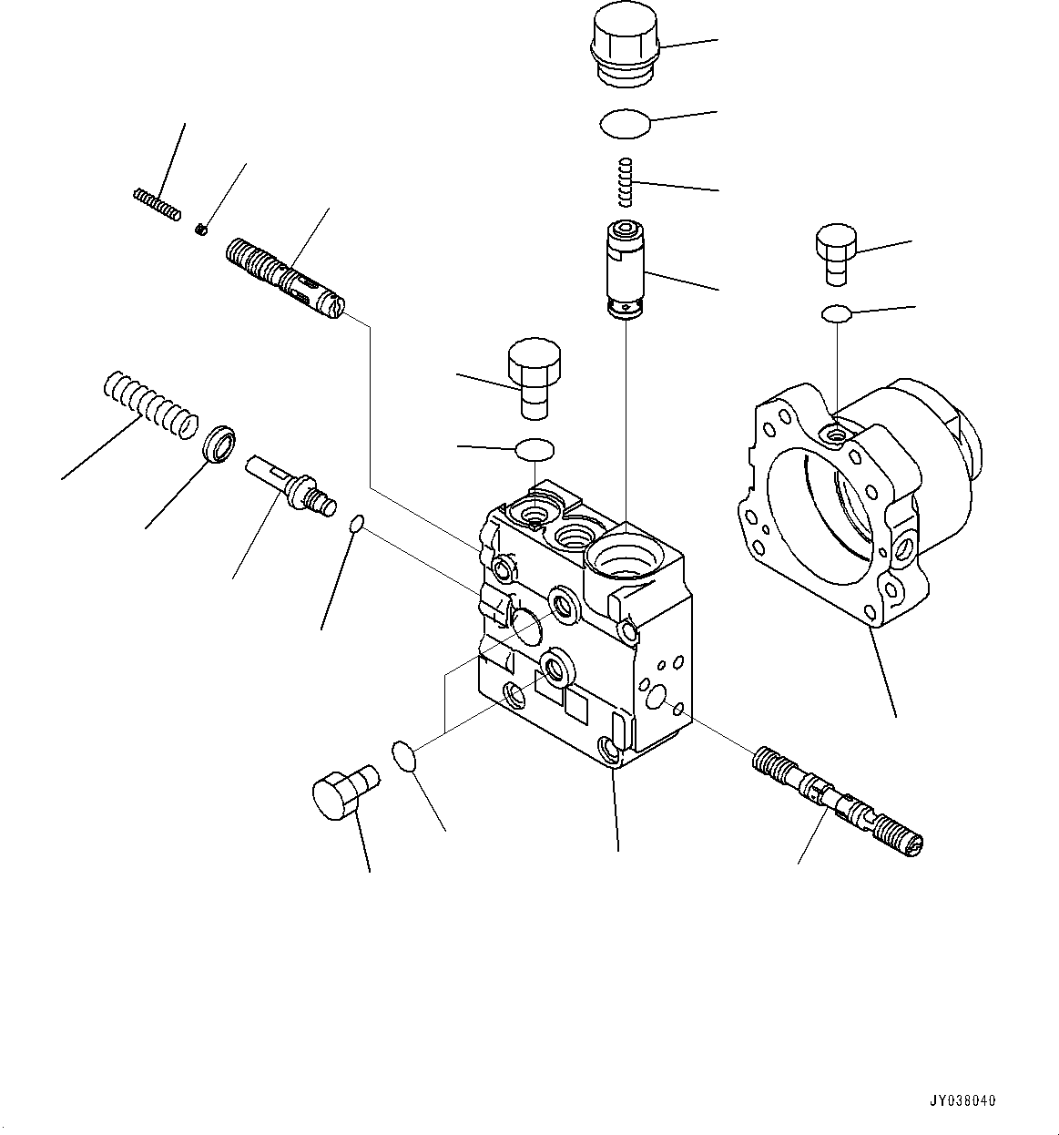 Dump Trucks Komatsu / HM400-5 S/N 10001-UP(0000863C) / Aftercooler, Fan Motor (1/3) (#10001-)(C002003 : C0111-001003)