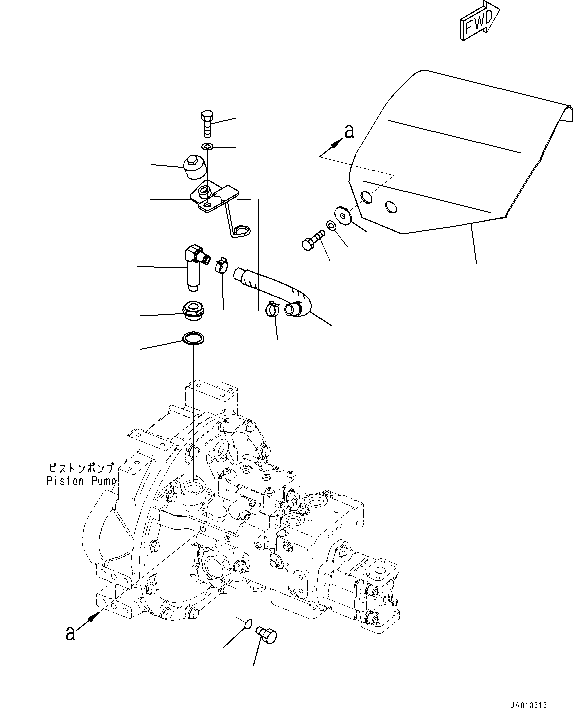 Excavators Komatsu / PC78US-10 S/N 30001-UP(0000868C) / Damper (#30001-)(B003001 : B0600-001001)