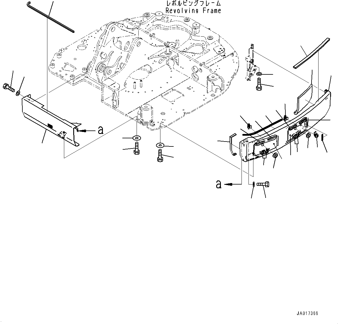 Excavators Komatsu / PC78US-10 S/N 30001-UP(0000868C) / Left Side Cover, Cover (#30001-)(M005001 : M1130-001001)