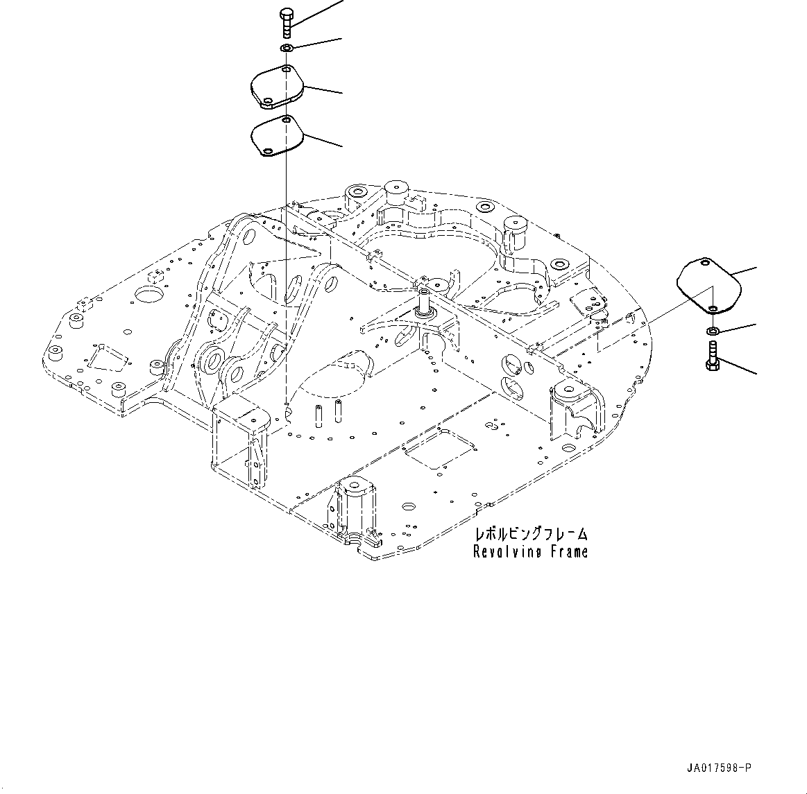 Excavators Komatsu / PC78US-10 S/N 30001-UP(0000868C) / Under Cover, (2/2) (#30001-)(M016002 : M1810-001002)