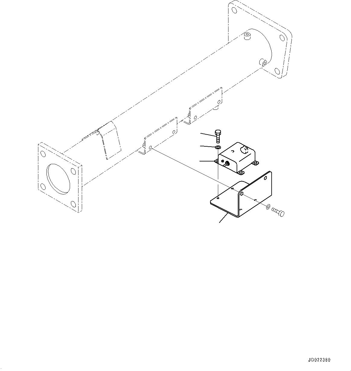 Komatsu parts book diagram for HD465-7E1 S/N 20001-UP (For EU): ELECTRIC SYSTEM, PRIMING PUMP SWITCH (#20001-)