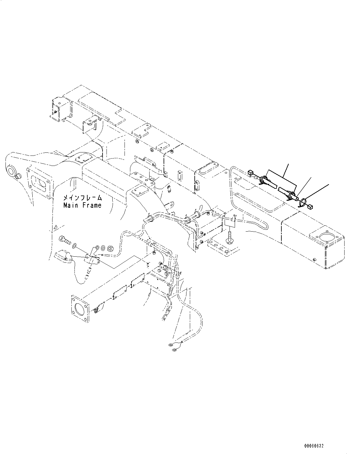 Komatsu parts book diagram for HD465-7E1 S/N 20001-UP (For EU): WIRING HARNESS (#20001-)