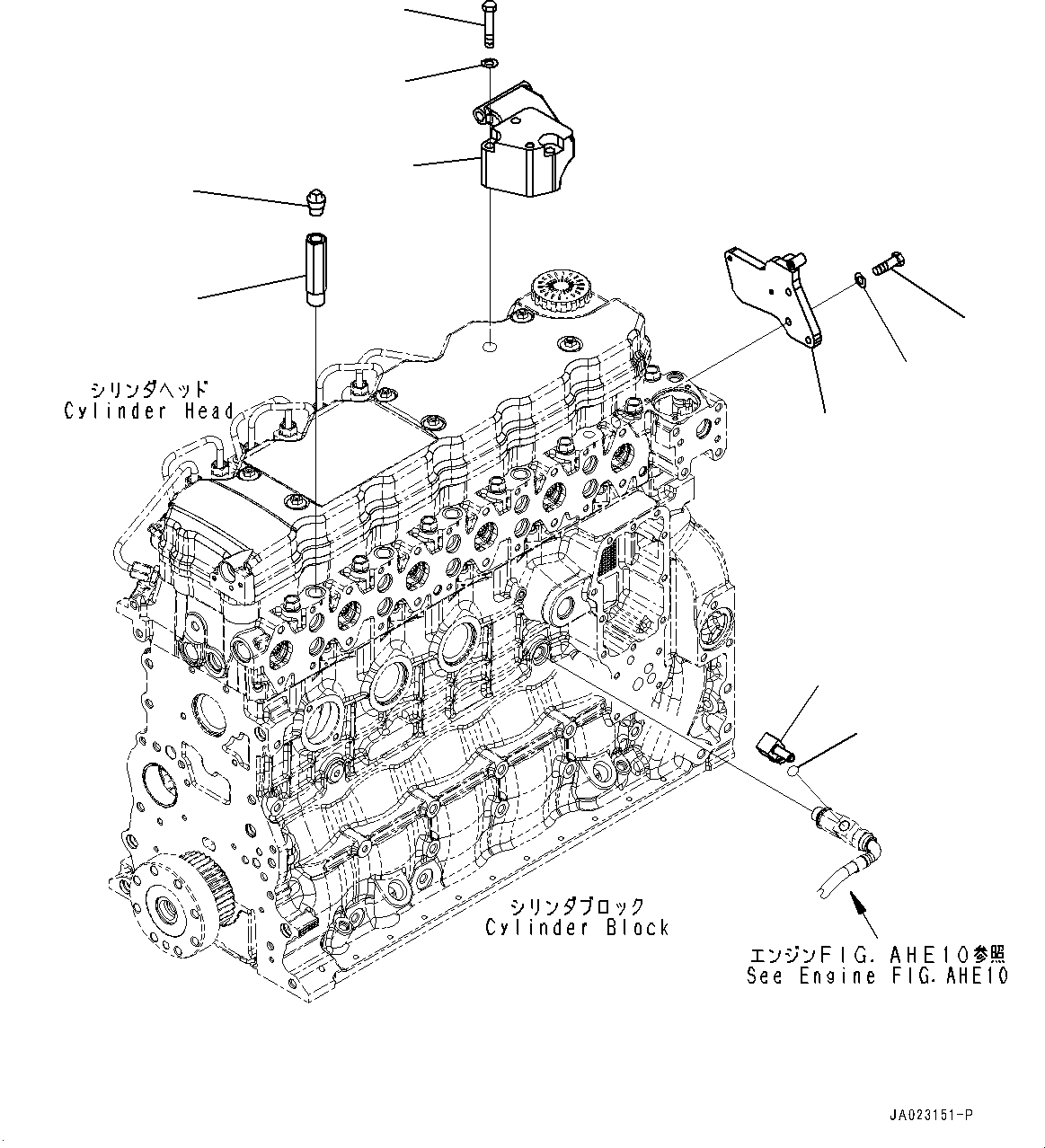 Wheel Loaders Komatsu / WA270-8 S/N 83001-UP(0001010C) / Engine Accessory (#83001-)(B001001 : A9999-501001)