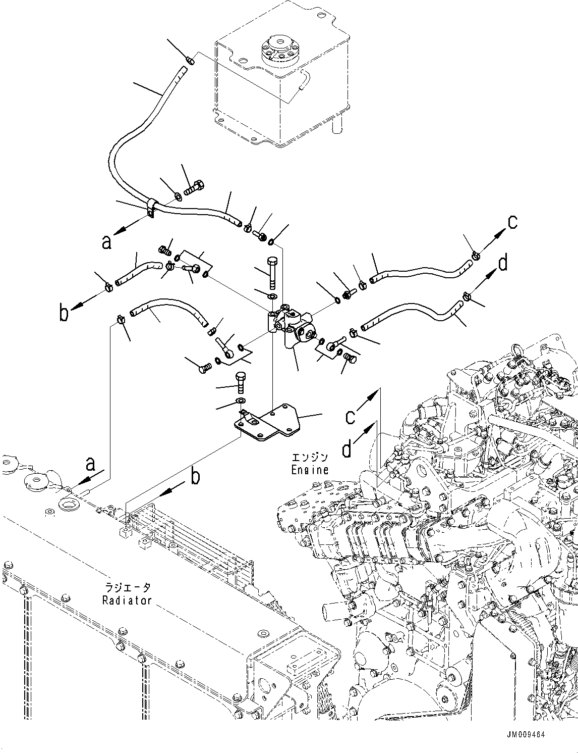 Dump Trucks Komatsu / HD325-8 S/N 50001-UP(0001112C) / Radiator Group, Air Vent (#50001-)(C001016 : C0110-001016)