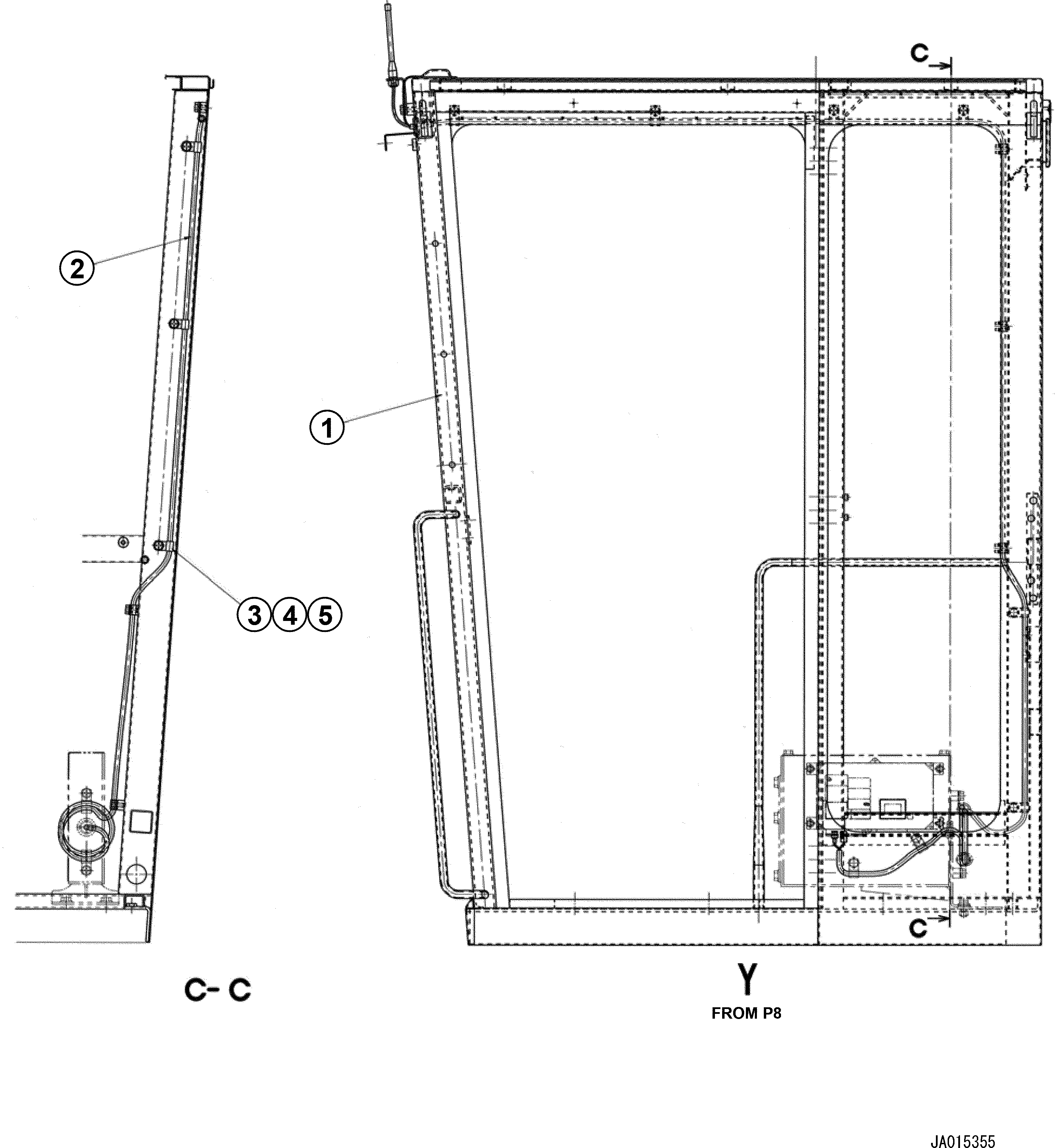 Graders Komatsu / GD663A-2 S/N 1157-UP (KOMTRAX (ORBCOMM) , For Nigeria)(0001126C) / Operator