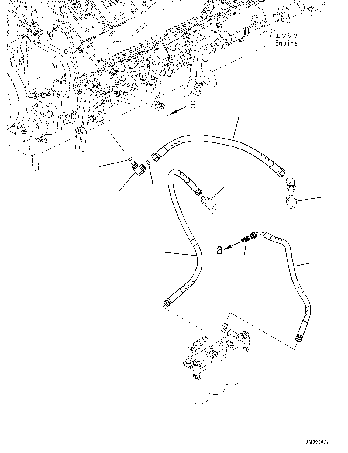 Dump Trucks Komatsu / HD1500-8 S/N 81001-UP(0001174C) / Engine Related Parts, Bracket (3/3) (#81001-)(B001012 : B0000-004012)