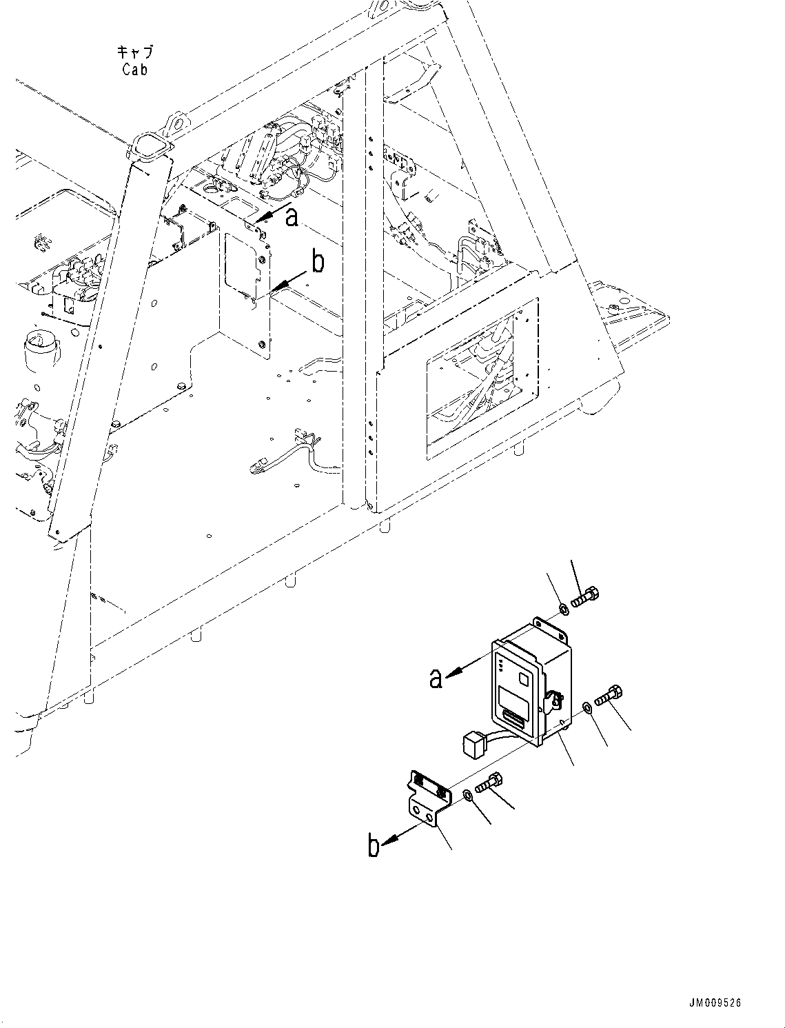 Dump Trucks Komatsu / HD1500-8 S/N 81001-UP(0001174C) / Cab, Auto-greasing Controller (#81001-)(K002060 : K0200-008060)