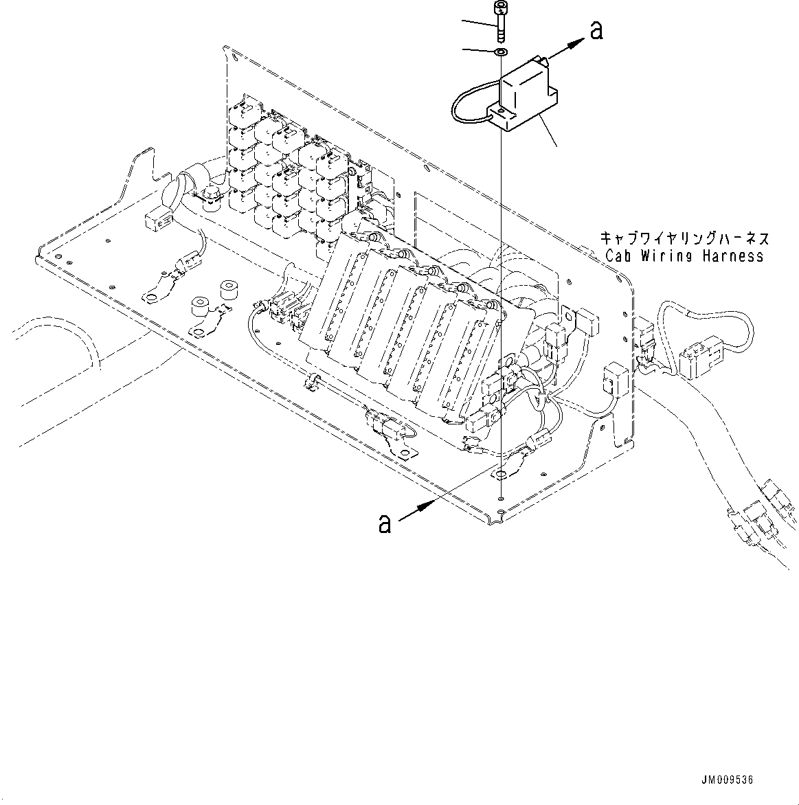 Dump Trucks Komatsu / HD1500-8 S/N 81001-UP(0001174C) / Cab, Payload Meter Angle Sensor (#81001-)(K002073 : K0200-008073)