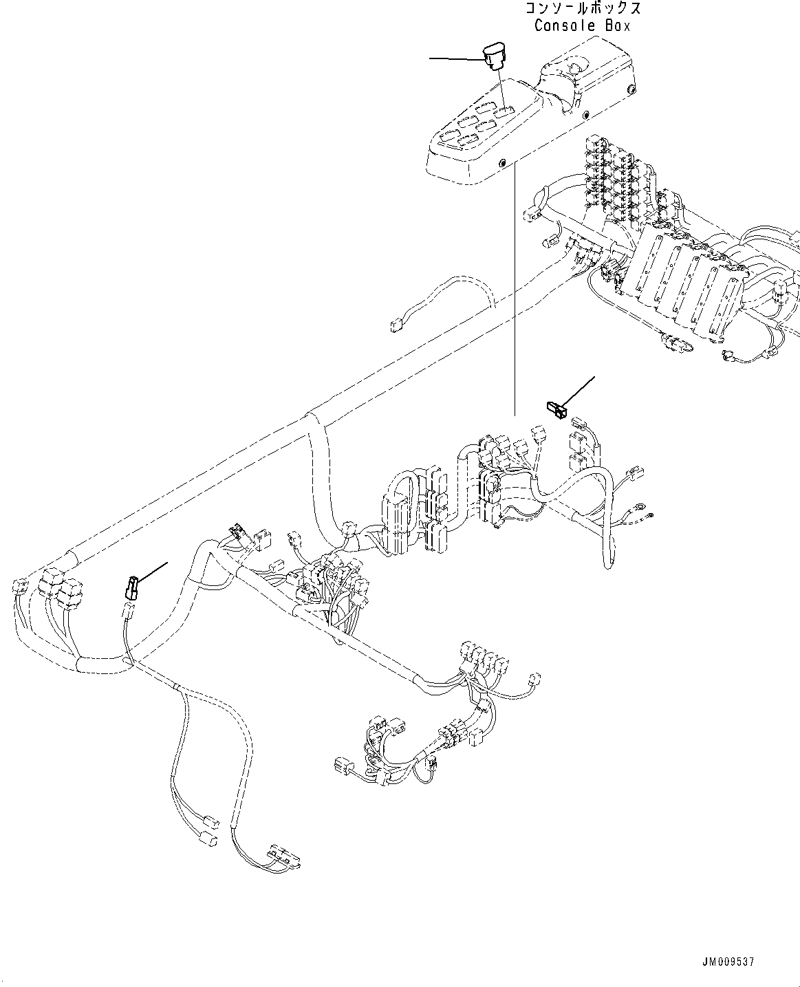 Dump Trucks Komatsu / HD1500-8 S/N 81001-UP(0001174C) / Cab, Connector Cover (#81001-)(K002075 : K0200-008075)